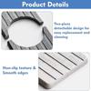 1Pairs Super Absorbent Stone Faucet Mat Quick Dry Drainage Mat Sink Splash Guard  for Kitchen Sink