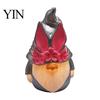 Cozy Nursery Night Lighting Christmas Light, Santa Snowman Elk Bell Figurine Lamp, Glowing Indoor Holiday Table Decorations LED Tabletop Decor,