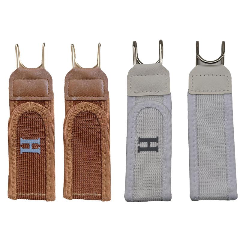Buckleless Belt Hook Adjustable Metal Hook Elastic Belt Unisex Buckle-Free Invisible Waist Belt Closure For Outdoor Work