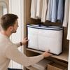 Large Capacity Quilt Storage Bag With Handle Clothes Storage Container  Bedding Comforter
