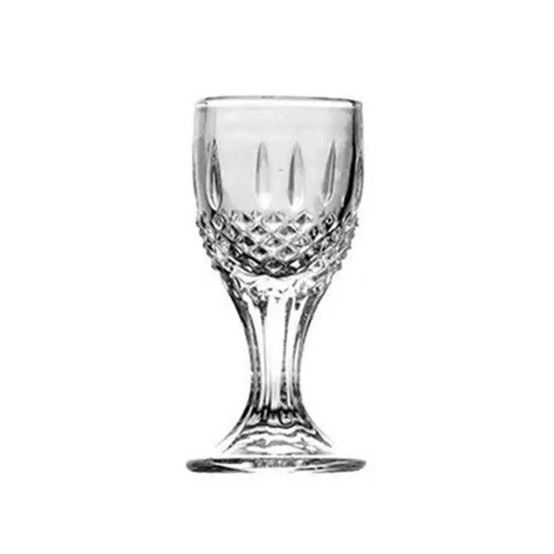 1/6ks Pohár na destiláty 10ml Malá kapacita Skleněný pohárek na Baijiu Pohárky na jedno doušek Dávkovače vína Velkoobchodní nádobí Průhledný pohárek
