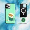 Skateboard Abstract Art Phone Case For iPhone17,16,15,14,13,12,11 Plus,Pro Max Magnetic For Magsafe Wireless Charging