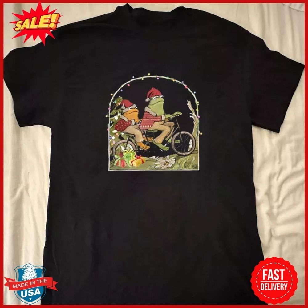 Frog And Toad Christmas Teacher T-Shirt Unisex T-Shirt XXL