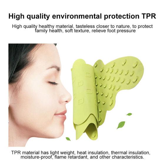 Cute Cartoon Crocodile Children Bath Shower Mat Cup Suction Non-Slip Tub Pad