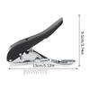 Manuelle Stanz-Kantenanleimzange 8/10 mm Loch Stanzwerkzeug für Kunststoffplatten Papier PVC ABS Öffner Nagelloch Abdeckzange