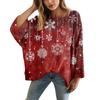 XY-LK01-Pullover hollow blouse 3D printed sweater spring and summer new