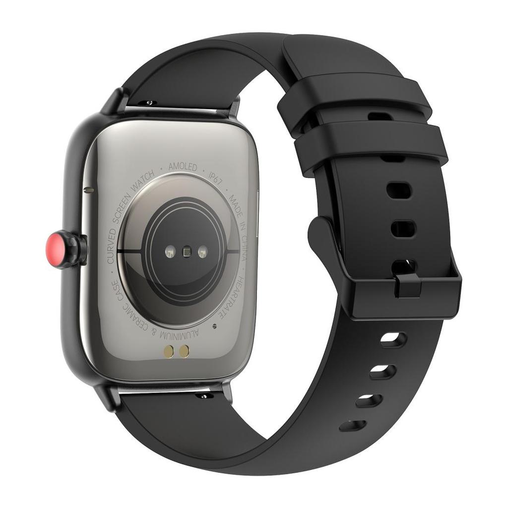 Rainbuvvy SEMI Smart Bracelet 1.75inch AMOLED Capacitive Touchscreen 390x450 Bluetooth 5.3 RTOS Watch JL7012 Dual Core 180mAh Super Thin Smartwatch