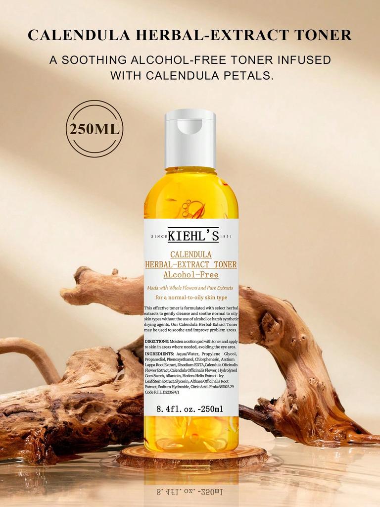 Kiehl's Calendula Herbal-Extract Toner (Alcohol-Free) - 8.45 fl.oz./250ml