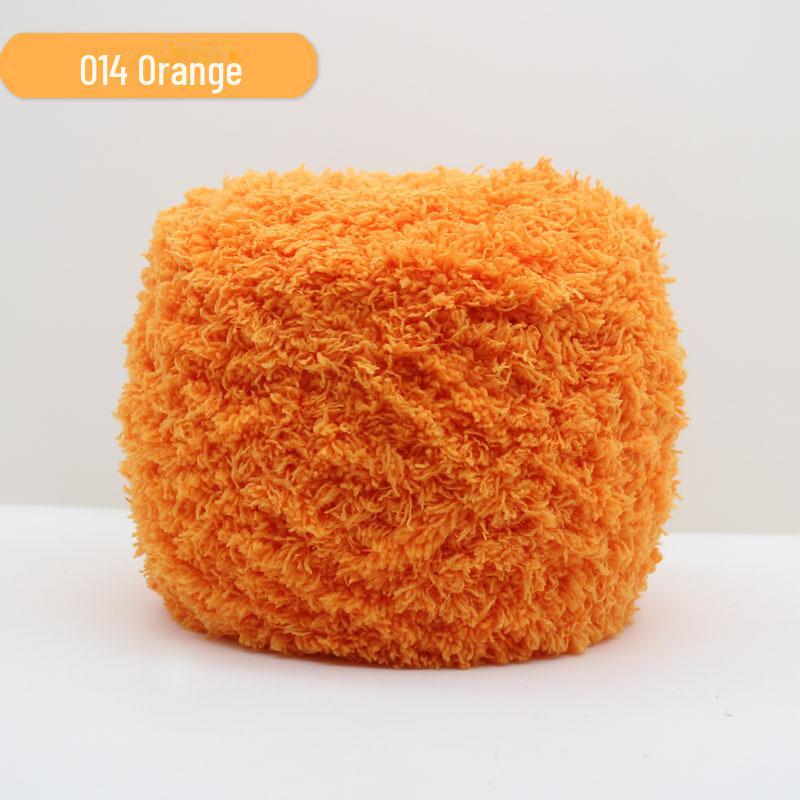 

Толстая пряжа цвета кораллового флиса для вязания пушистых детских полотенец и шарфов.