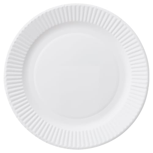 [Case Sale] Sunnap Paper Plates, Commercial Grade, 18cm, 2400 Pieces, P18100AG