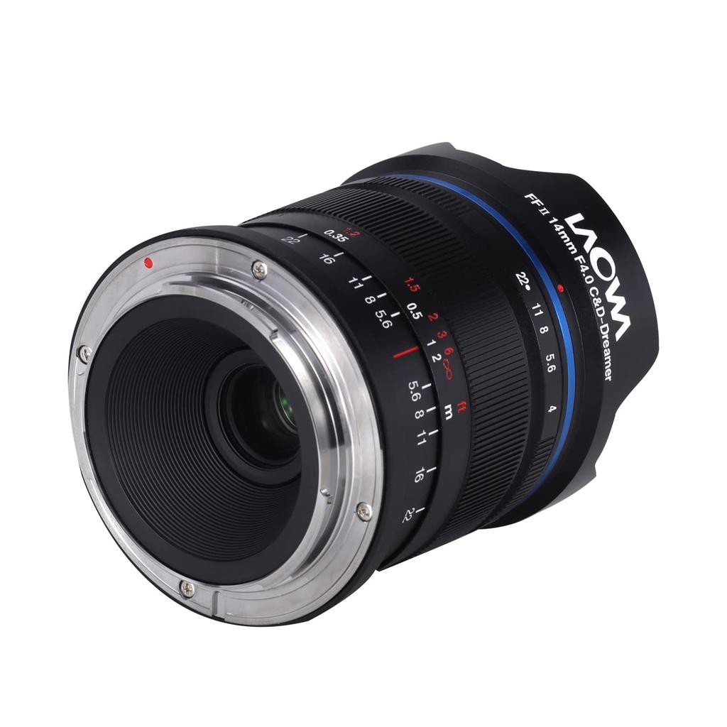 LAOWA 14mm Objektiv für Nikon Z Schwarz f/4 ZERO-D Weitwinkel Vollformat, (LAO0089)