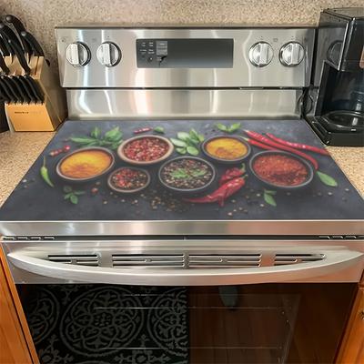 1Pcs Vibrant Spices HerbsRubber Drying Mat Tableware For Coffee Shop Kitchen Carpet Tableware Durable Diatom Mud Table Mat Pet Coffeeware Mat