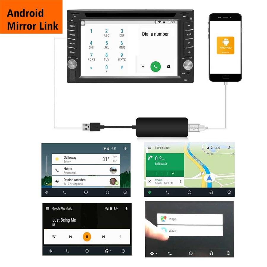 Wireless Smart Link Apple CarPlay Dongle for Android Navigation Player Android Iphone