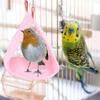 Sommer Atmungsaktives Netz Haustier Vogel Papagei Nest Hängematte Bett Hamster Haus Käfig Spielzeug