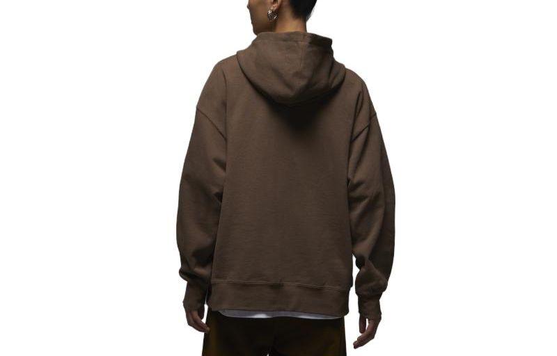 Jordan Sweatshirts Women's Horsehair Brown Hooded Moderate Regular DQ4604-274
