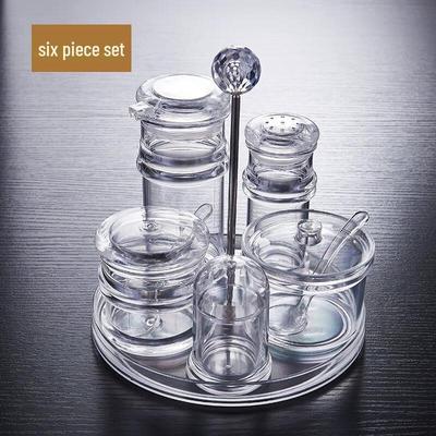 Set de bocaux à condiments et épices en plastique Huì Huáng