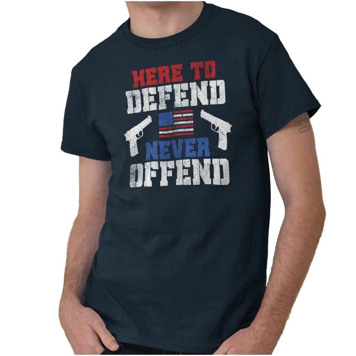 Protect The 2nd Amendment 2A American Flag Womens or Mens Crewneck T Shirt Tee XXXXL