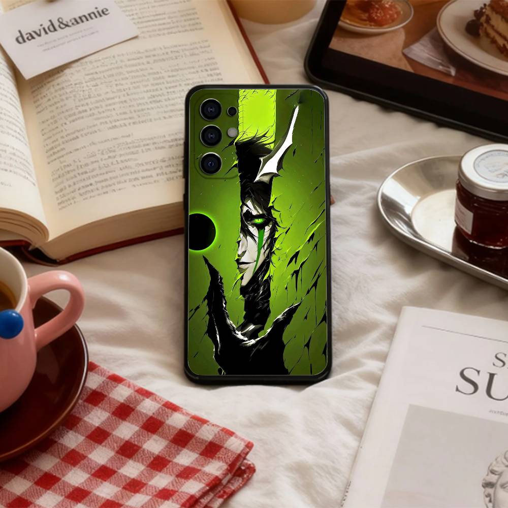 Anime U-Ulquiorra Cifer Phone Case For Samsung S 25,24,23,22,30,21,10,9,Ultra,Plus,Lite,FE,4,5 G Soft Black Case