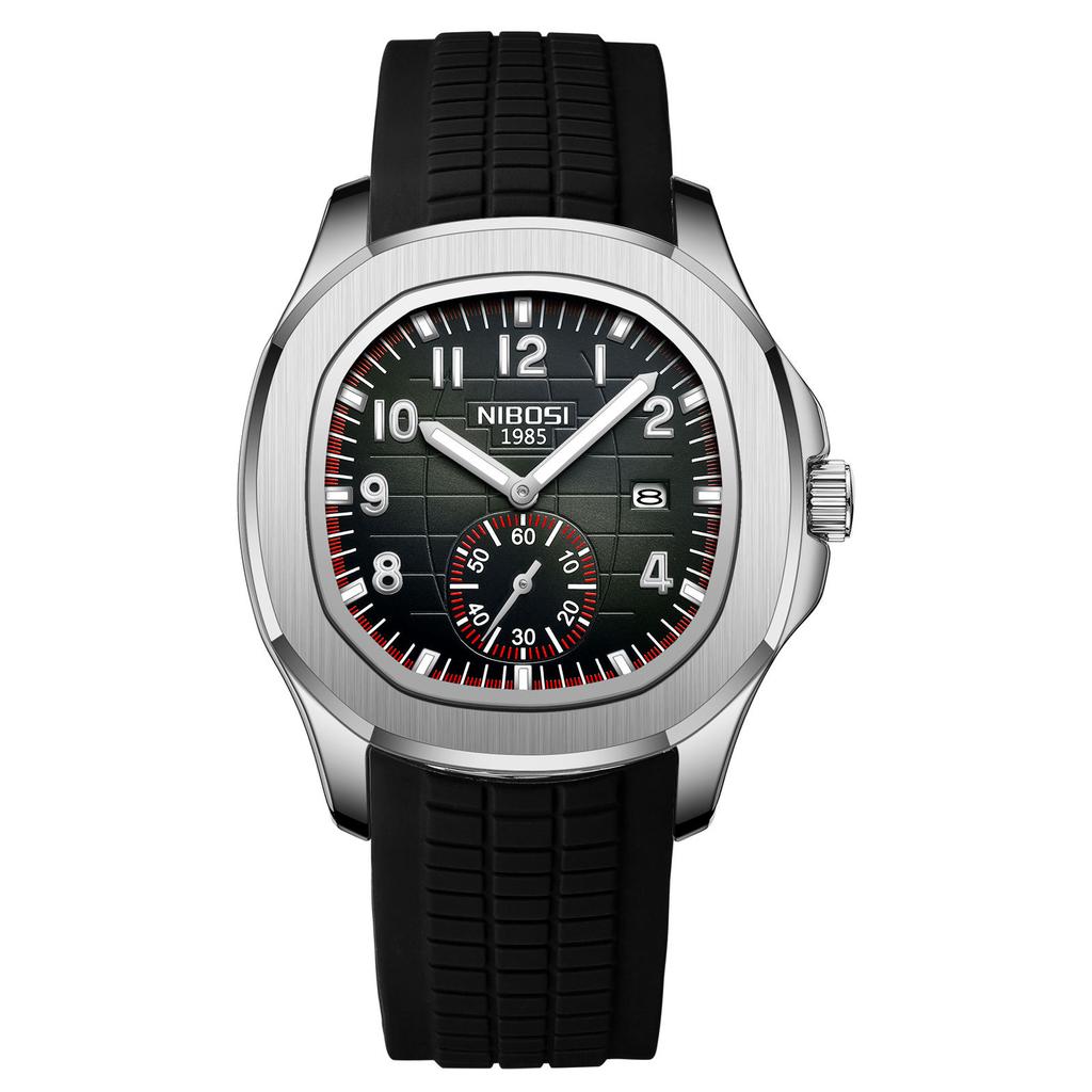 Uhr Multifunktions-Quarz-Herrenuhr Leuchtende Wasserdichte Uhr