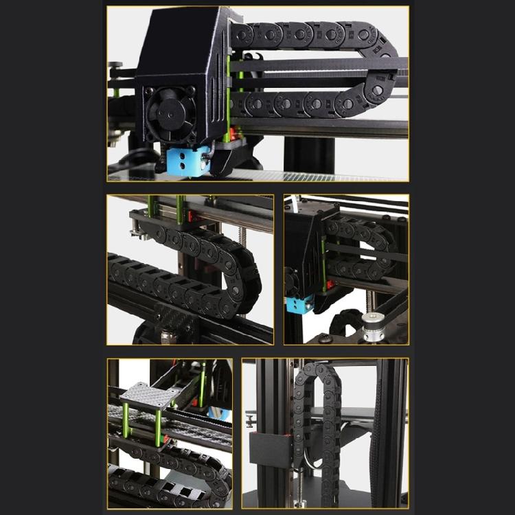 Wear Resistant Nylon Drag Chain Supports Fast Speed Movement Equipment And Robotics