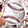 50 Stück Cartoon Baseball Aufkleber für Kinder Spielzeug Sport Aufkleber für Laptop Handy Koffer Skateboard JDM Motorrad Auto Aufkleber Pack