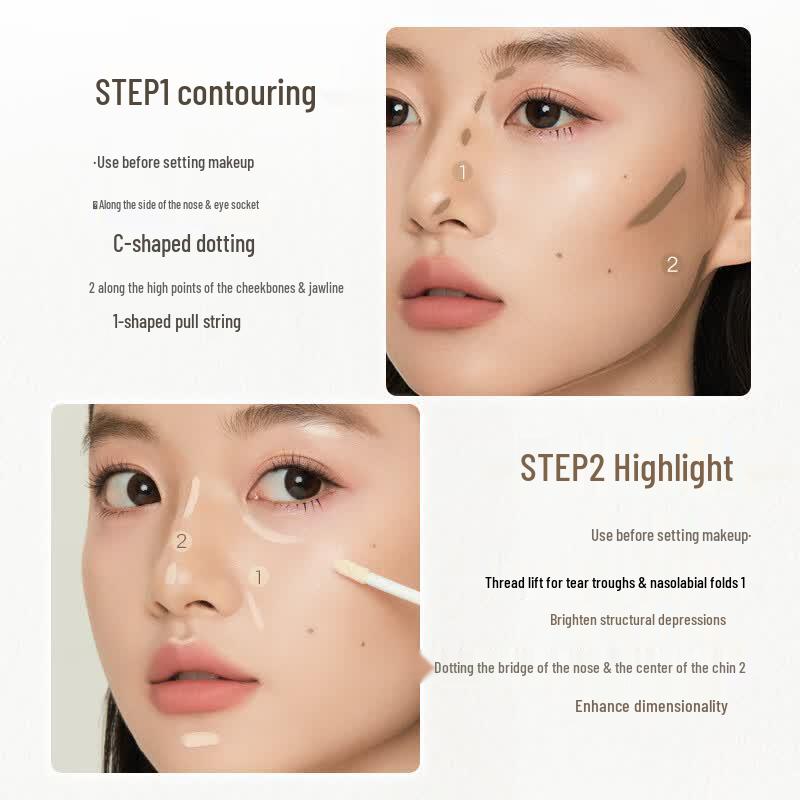 Judydoll Double-Ended Contour & Highlight Liquid