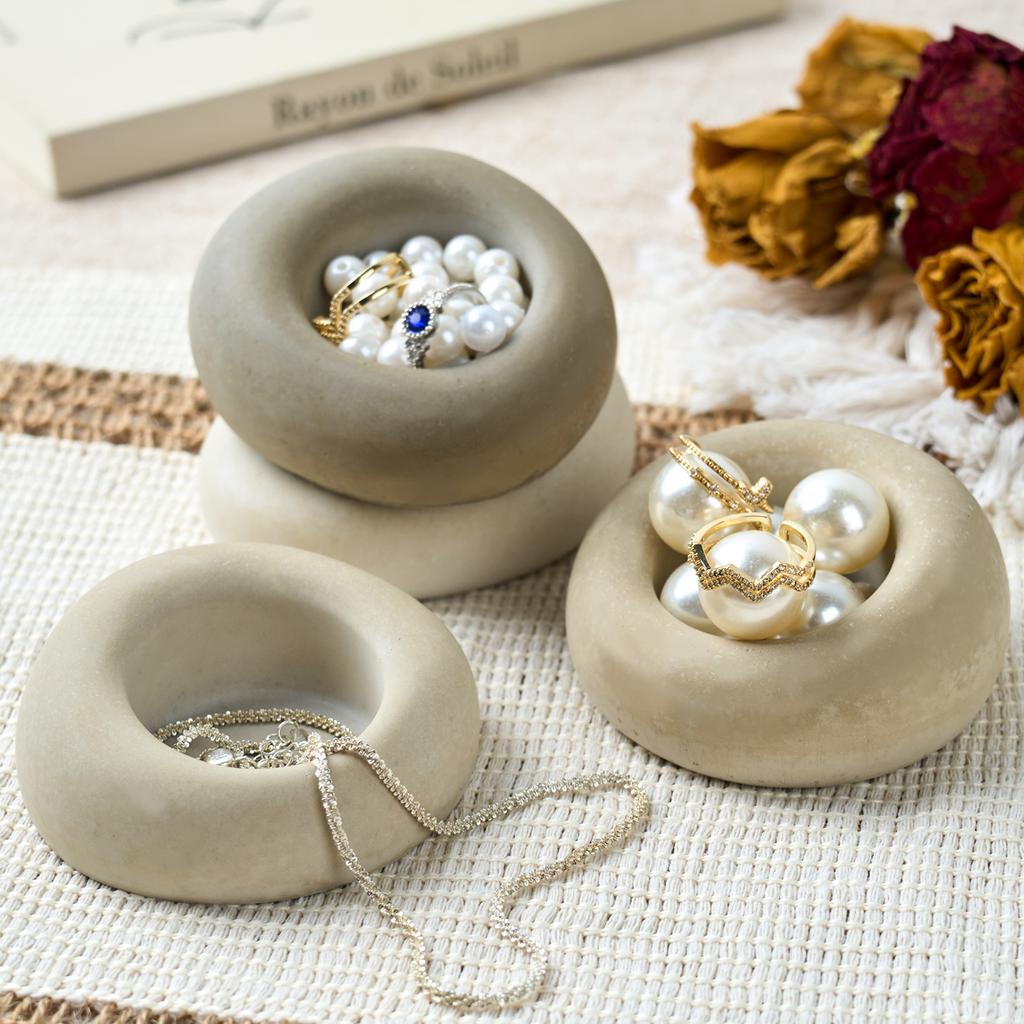 Round Bubble Candle Holder Silicone Mold DIY Irregular Tealight Candlestick Ornaments Making Plaster Concrete Resin Craft Molds