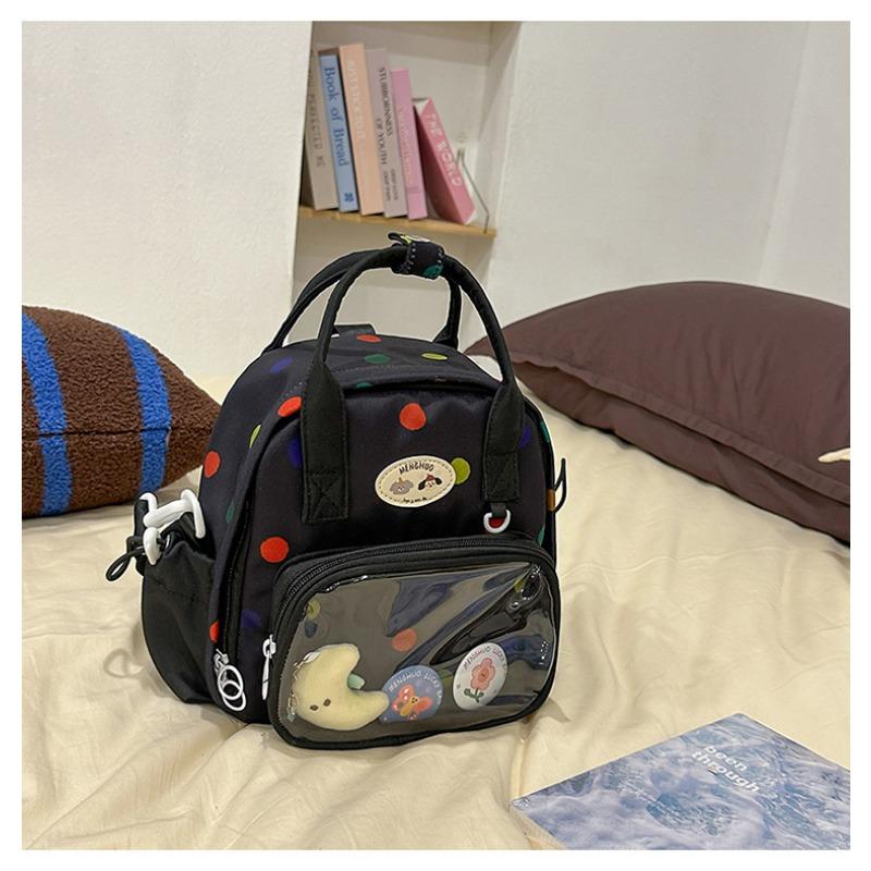 New Multifunctional Japanese Girl Backpack Ins Cute and Transparent Painful Bag Spring and Summer Travel Shoulder Bag.