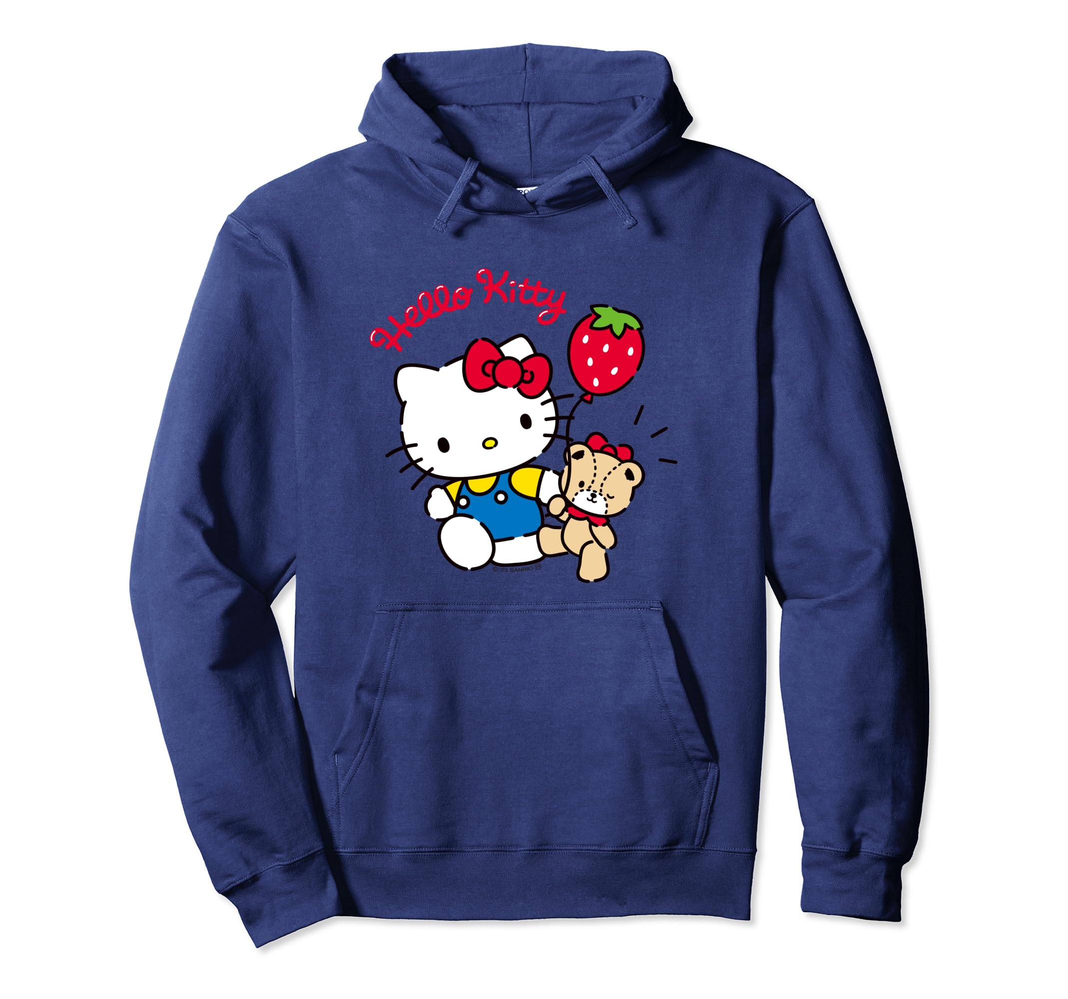 

Толстовка с капюшоном Hello Kitty Tiny Chum синий