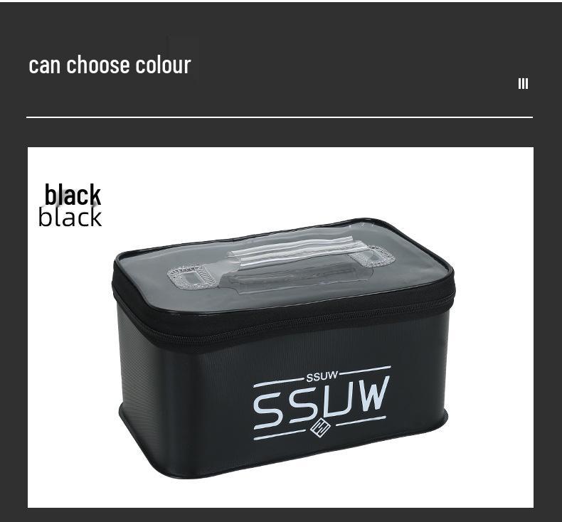 Aufbewahrungsbox für Angelzubehör: Verdickter Köder- und Zubehör-Organizer