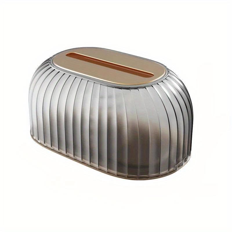 Nordic Striped Tissue Box Holder High Quality Toilet Paper Box Table Napkin Holder Car Tissue Paper Dispenser Home Decoration