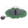 5V 1.6W Solar Water Fountain Pump Floating Landscape Fountain for Outdoor DecorationWith Lithium