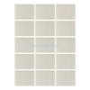R6FF 15 Sheets Multifunctional Labels Sticker Blank Labels Adhesive Sticker Jams Label for Storage Classroom Home