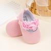 Cotton Sole Anti-slip Baby Shoes Moccasin Cute Flower Princess Girls Shoes Newborn Toddler First Walker Crib Shoes 0-18m