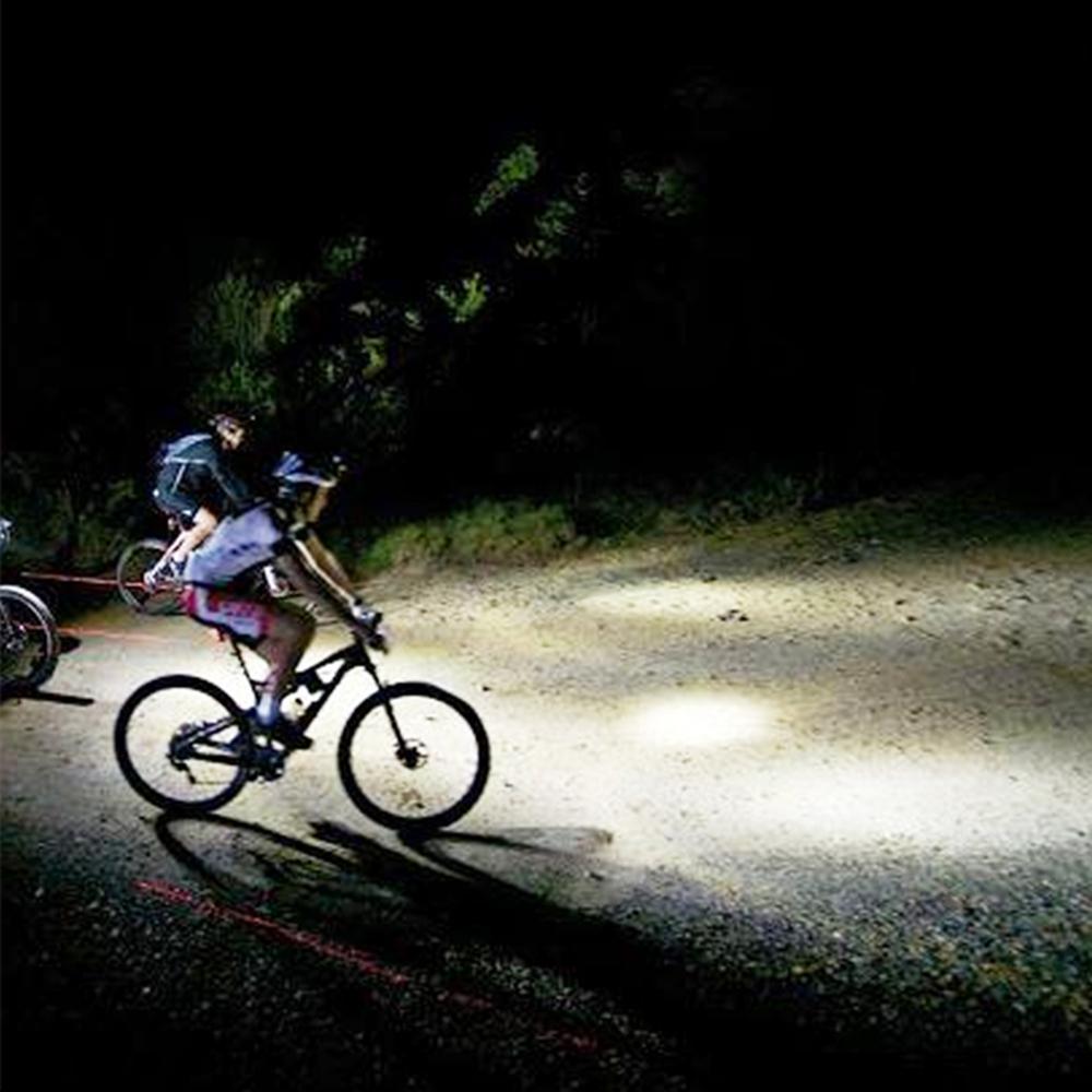 Led Cycle Headlight Bicycle Usb Front Light With Bike Speedometer Odometer Horn