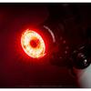 Waterproof LED Bike Tail Light with Smart Brake Sensing - 6 Modes, USB