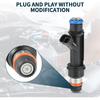 Fuel Injector for GMC Canyon Flow Matched No.12589465 | Fuel Injection Nozzle Black 1 Pcs