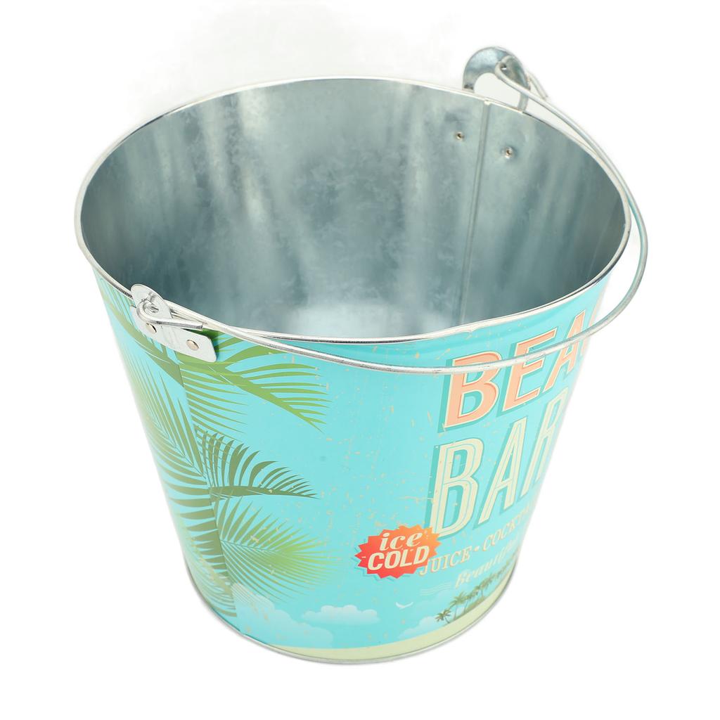 Handheld Ice Bucket Thickened Portable Insulated Beverage Tub Cooler for Party Gathering Outdoor BBQ