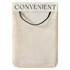 Wall-Mounted Large-Capacity Velcro Net for Plastic Bag Storage