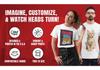 Etsy Unisex Pure Cotton Short Sleeve T-Shirt – Heavyweight 180g, Plus Sizes, Custom Print Logo Available