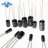 120PCS Aluminum Electrolytic Capacitor 16V 25V 50V 12 Values 1UF 2.2UF 3.3UF 4.7UF 10UF 22UF 33UF 47UF 100UF 220UF 330UF 470UF