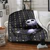 Nightmare Before Christmas Blanket Soft Throw Blanket For Home Bedroom Bed Sofa Travel Office Solid Christmas Blanket