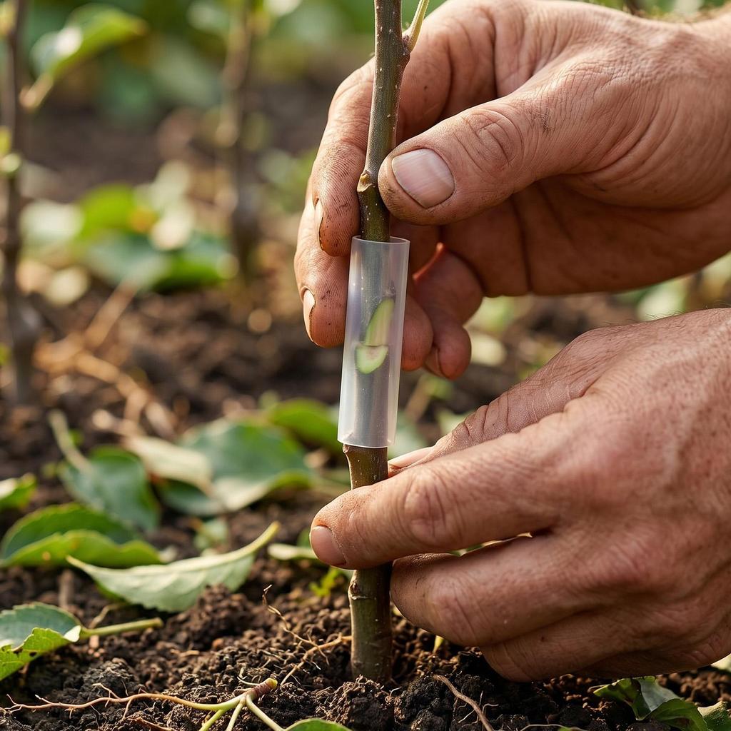 Manicotti per Innesto Alberi da Frutto Tubi Flessibili Morbidi per Piantine da Fiore Clip per Rami di Pomodoro Casing per la Guarigione Protettori