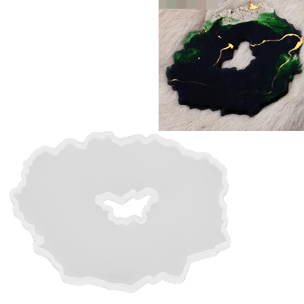 Silicone Coaster Making Mould DIY Craft Decorative Crafts Coasters Tray Base MoldType 1