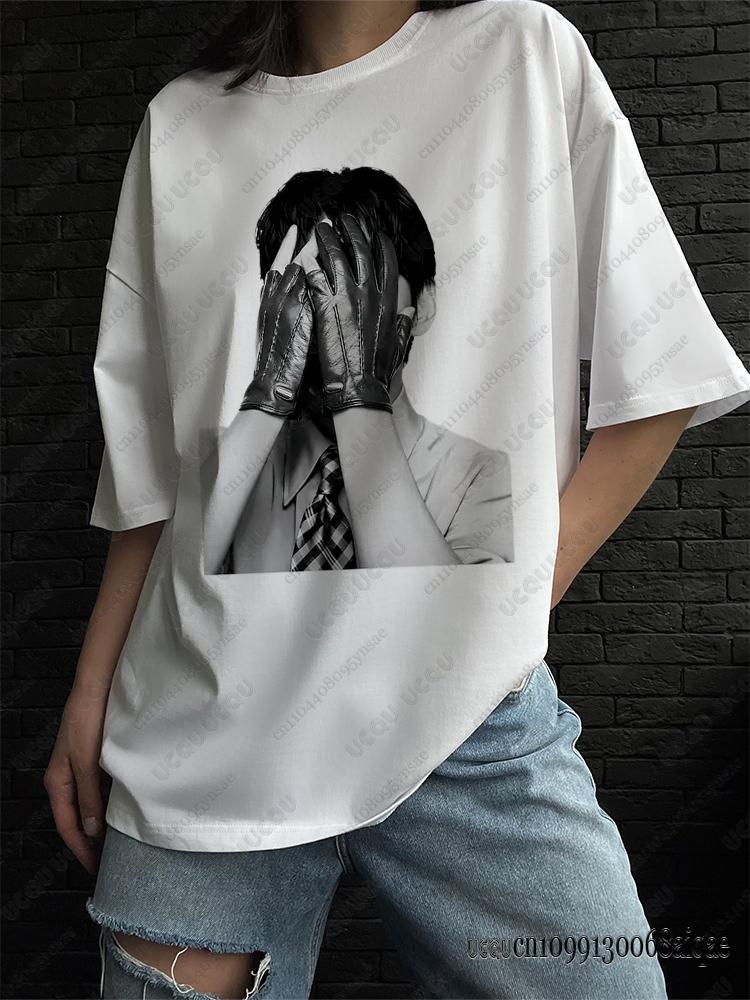Kpop Boy Band Polera Unisexga Corta Print Tshirts For Unisex 2026 World Tour Concert cotton Tshirts Fashion Harajuku Y2K Clothing