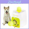 Training And Fun Combined Interactive Automatic Pet Dog Food Dispenser With Tennis Ball