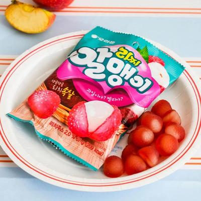 [Orion] Lychee Pulp Fruit Jelly 67g