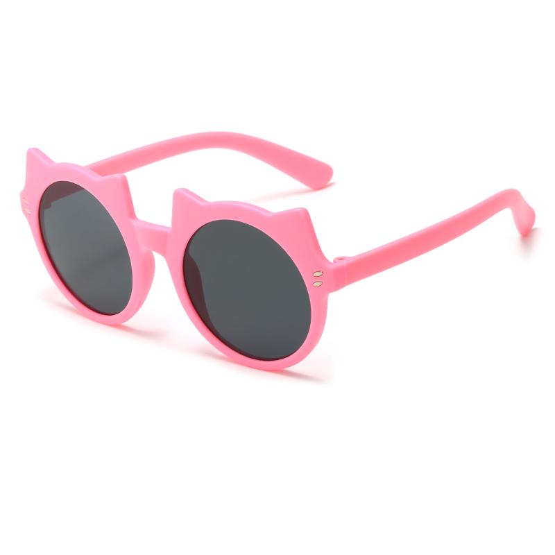 

New Summer Kids Sunglasses UV400 for Boy Girls Toddler Lovely Baby Sun Glasses Round Cute Children Outdoor Eyewear