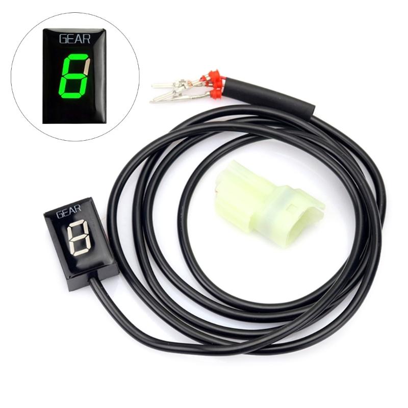 Motocykl 1-6 úrovňový LED displej s rychlostními stupni pro CBR1100XX CB600S