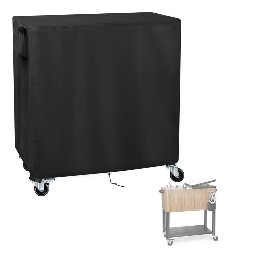 All-Weather Cover Outdoor Cart Cover 210D Oxford Fabric Air Vent Design Dust Protection Wind Resistant Camping Events